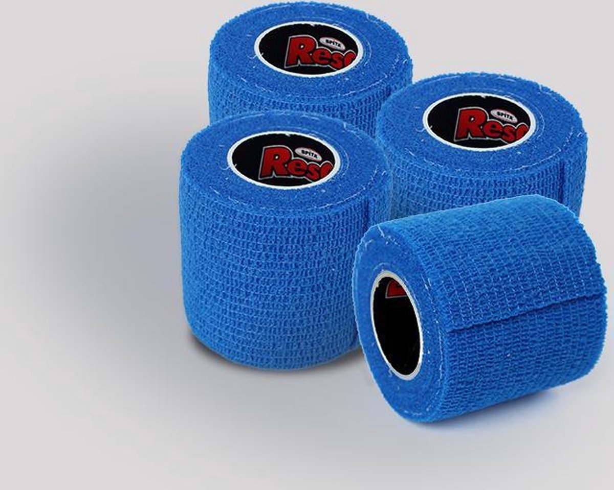 Goedkoopste Zelfhechtend Verband Waterproof Wonderband – 6 Rollen blauw