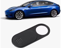Tesla Model 3 Webcam Cover Privacy Bescherming Auto Accessoire Interieur Camera Beveiliging – Zwart
