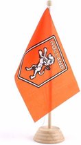 Holland-Leeuw-Tafelvlag - Oranje - Lengte 33 cm