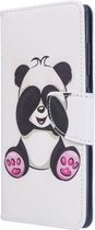 Panda agenda wallet book case hoesje Samsung Galaxy A51