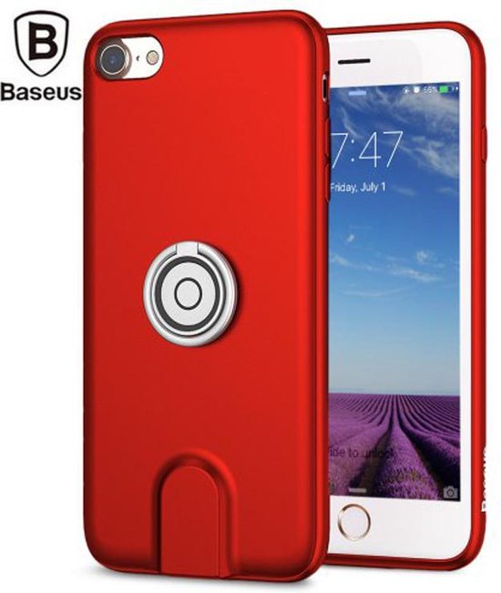 Referendum Aantrekkingskracht indruk Baseus iPhone 8 & 7 hoesje met auto houder magneet voor draadloos opladen -  No More... | bol.com