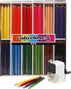 Colortime JUMBO kleurpotloden, vulling: 5 mm, klassenset, 1set