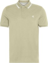 Calvin Klein Essential Tipping  Poloshirt - Mannen - groen