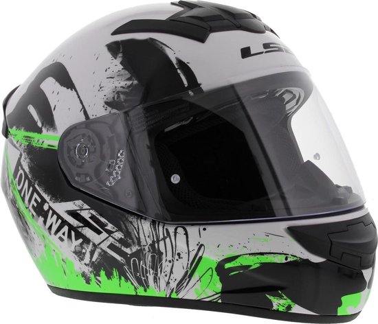 Casque Intégral Moto LS2 Rapid FF352 - Édition Spéciale Speed, Rouge - Certifié ECE 22/05, Doublure Lavable, Ventilation - Pour Karting Et Moto