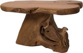 KingWoods - muschroom tafel teak hout - bijzettafel / salontafel