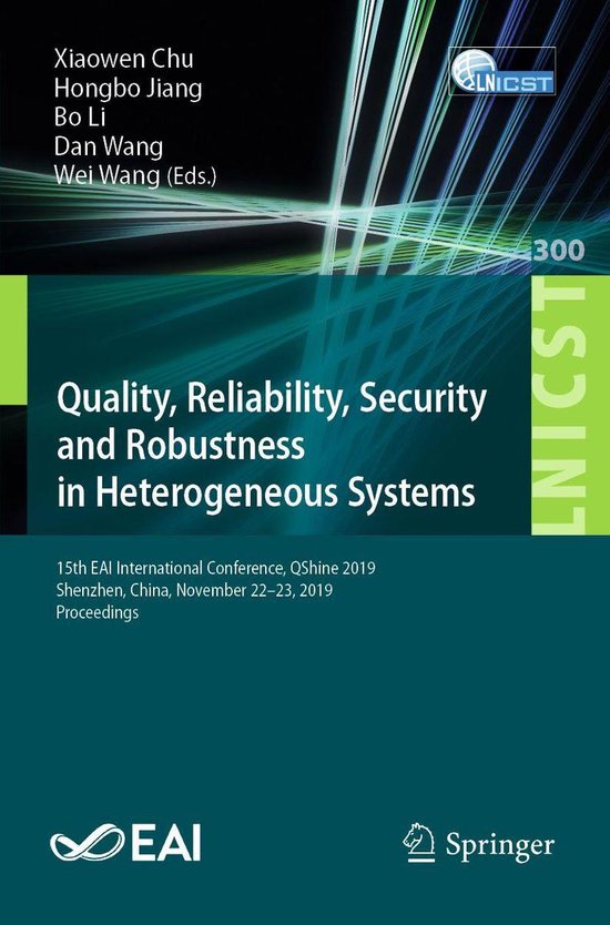 Springer Nature Proceedings Computer Science - Quality, Reli ... - cover