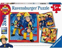 Ravensburger puzzel Onze held Sam - 3x49 stukjes - kinderpuzzel