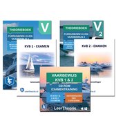 Theorieboek Vaarbewijs 1 en 2 – Pleziervaartbewijs Leren en Oefenen met Vaarbewijs 1 + 2 met CD-Rom - Voor het KVB CBR examen 2022 – Inclusief Samenvattingen KVB 1 + KVB 2