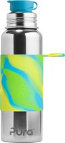 Pura sportfles - Plasticvrij - 850 ml - Aqua Swirl