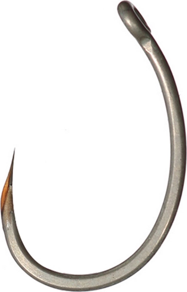 Korda Kamakura Krank Barbless - Haak - Haakmaat 4 - 10 Stuks - Grijs