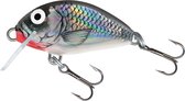 Salmo Tiny Sinking - Plug - Holo Grey Shiner - 3cm - Grijs