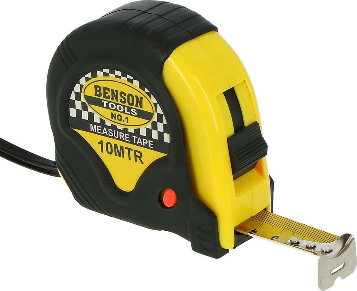 Benson Tools rolmaat - 10 meter | bol.com