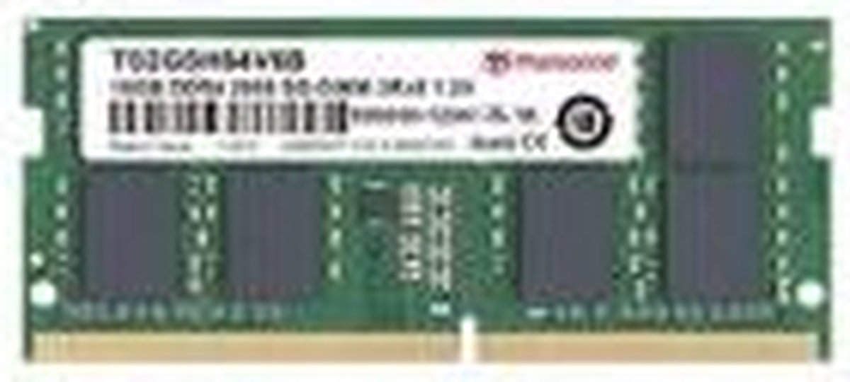 Transcend Jm2666Hsh-4G Geheugenmodule 4 Gb 1 X 4 Gb Ddr4 - afbeelding 2