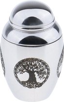 Mini Urn met Lifetree Symbool - Kleine Urn - Mini Urn voor Thuis - Met Lifetree Symbool - Kleine Asurne