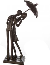 Gilde handwerk - Sculptuur - Under my umbrella - Zwart - Gietijzer