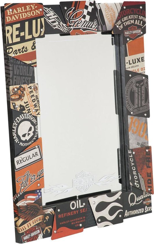 Harley-Davidson Vintage Tin Sign Spiegel | bol.com