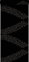 Origin behang ornamenten mat zwart en grijs - 345743 - 53 x 1005 cm