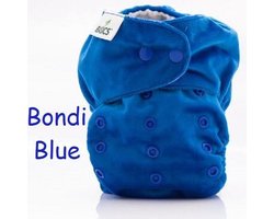 Bambooty wasbare luier all-in-two - Bondi Blauw