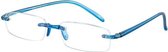 Lookofar Leesbril Memory Blauw Sterkte +3,00 (le-0103a)