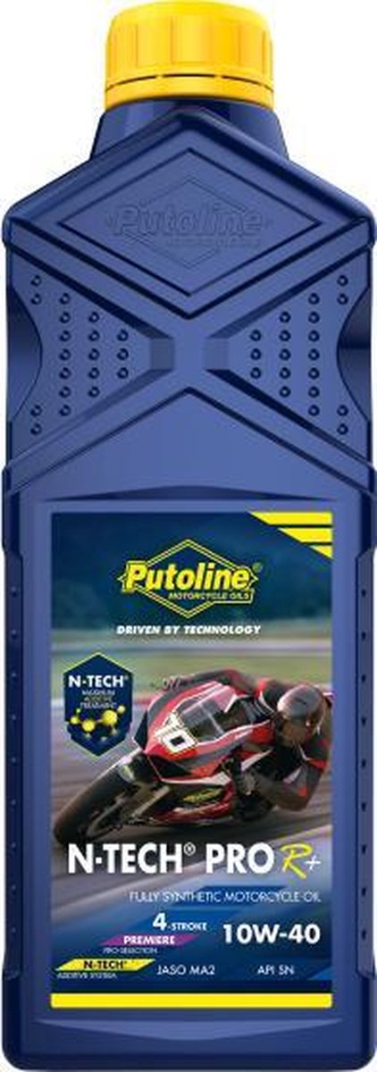 Putoline N-TECH® PRO R+ 10W-40 1L | 4-takt motorfiets motorolie