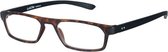 Lookofar Leesbril Duo Havanna Zwart/bruin +2,00 (le-0182b)