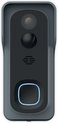 QNECT Slimme Video Deurbel - WiFi - Full HD 1080P - 140 graden kijkhoek - Bewegingsdetectie en 2-way audio - Inclusief ingebouwde oplaadbare batterij - Werkt met Google Home en Amazon Alexa