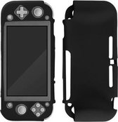 Silicone Case Cover geschikt voor Nintendo Switch Lite - Beschermhoes Zwart