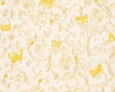 EXCLUSIEF VLINDER BEHANG | Design - creme geel goud - A.S. Création Versace 3