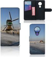 Nokia 7.2 | Nokia 6.2 Flip Cover Schaatsers Friesland