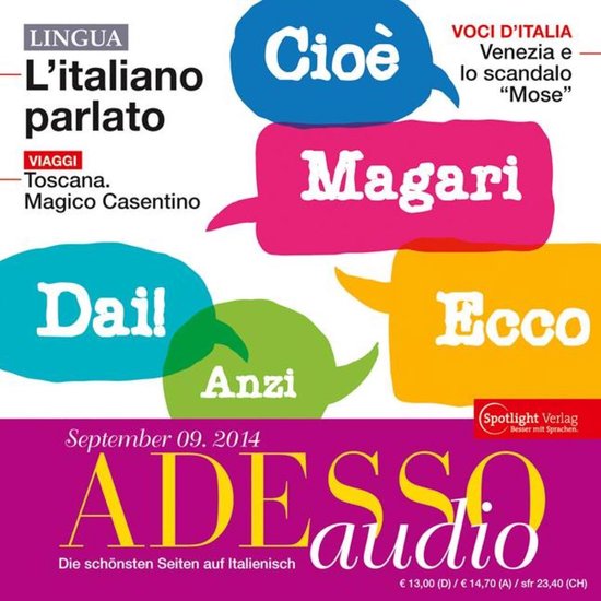 Italienisch lernen Audio - Das gesprochene Italienisch - cover