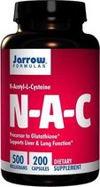 N-A-C N-Acetyl-L-Cysteine 500 mg (200 Capsules) - Jarrow Formulas