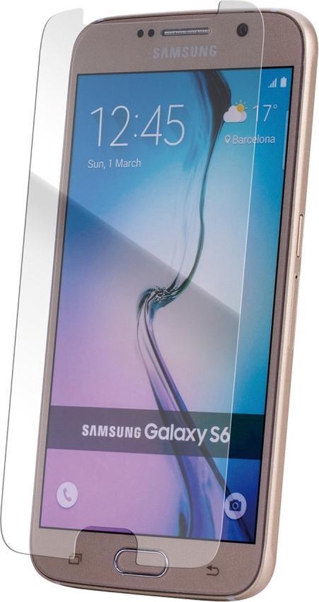 XQISIT Tough Screen Glass voor Galaxy S6 clear
