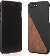 Woodcessories EcoSplit Leather Walnut/Blk iPhone 7 Plus / 8 Plus