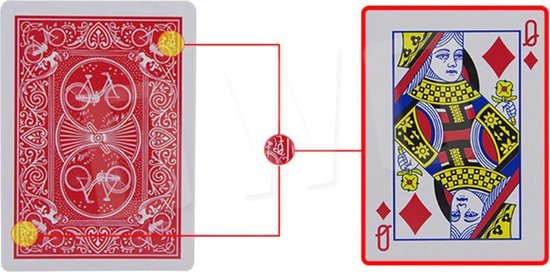 Thumbnail van een extra afbeelding van het spel OWO - geheime gemarkeerde speelkaarten - pokerkaarten - kaarten - goocheltruc
