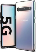Samsung Galaxy S10 5G Hoesje - Siliconen Back Cover - Transparant