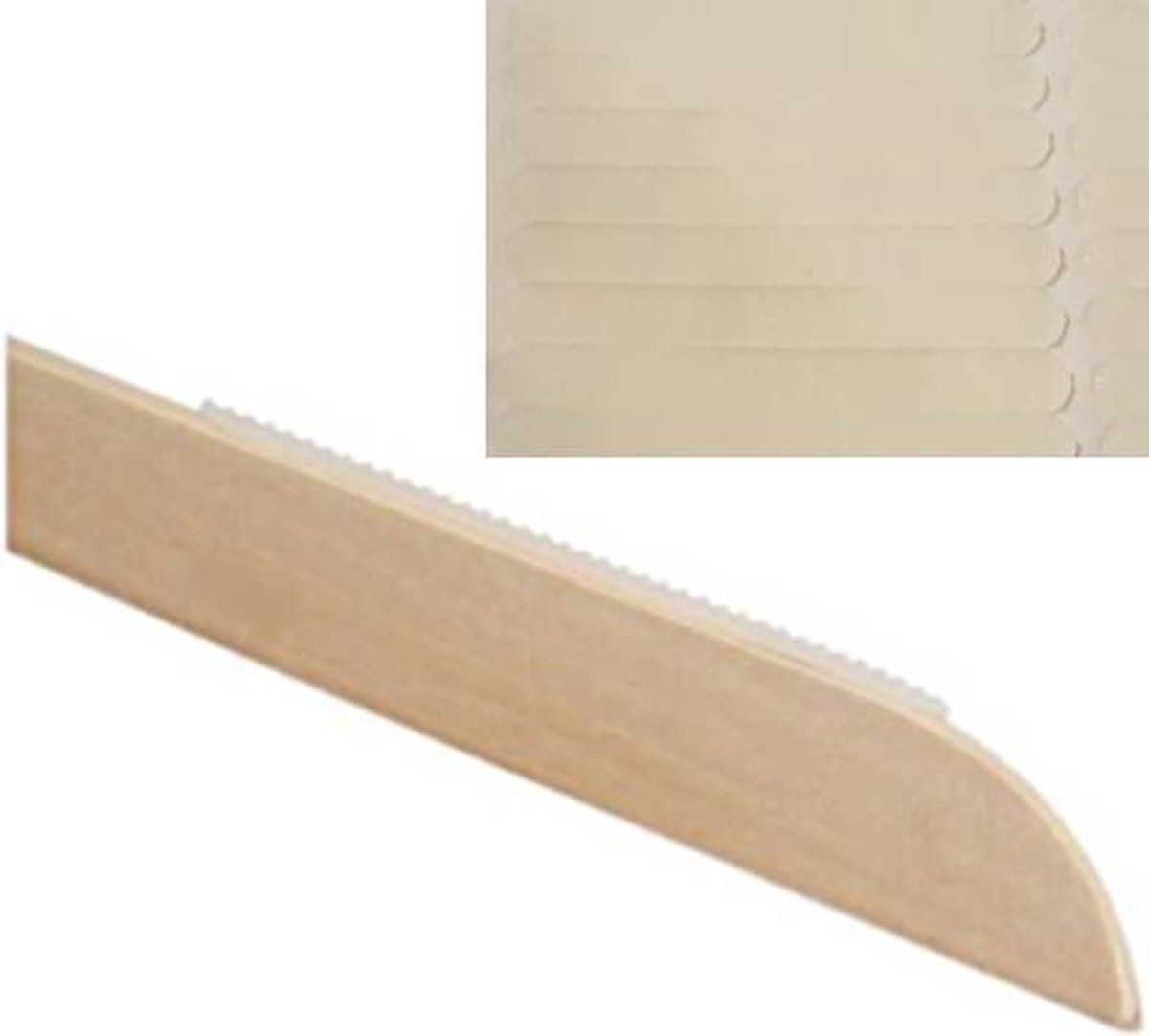 Vel van 31 paar plakbare nonslips om een antislip laag op je kledinghangers te maken