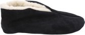Bernardino® - Chaussons espagnols - 100% Laine - Noir - Taille 42