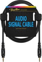 audio signaalkabel, 3.5mm jack mono naar 3.5mm jack mono, 1.5 meter