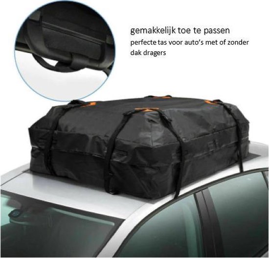 Onderdrukker geïrriteerd raken Afleiding Daktas - Dakkoffer - Dakkoffer tassenset - Cargo bag - 425 Liter -  waterbestendig | bol.com