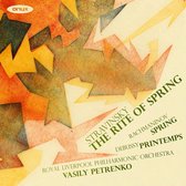 Royal Liverpool Philharmonic Orchestra, Vasily Petrenko - Stravinsky: Le Sacre du printemps/Rachmaninov: Spring/Debussy: Printemps (CD)