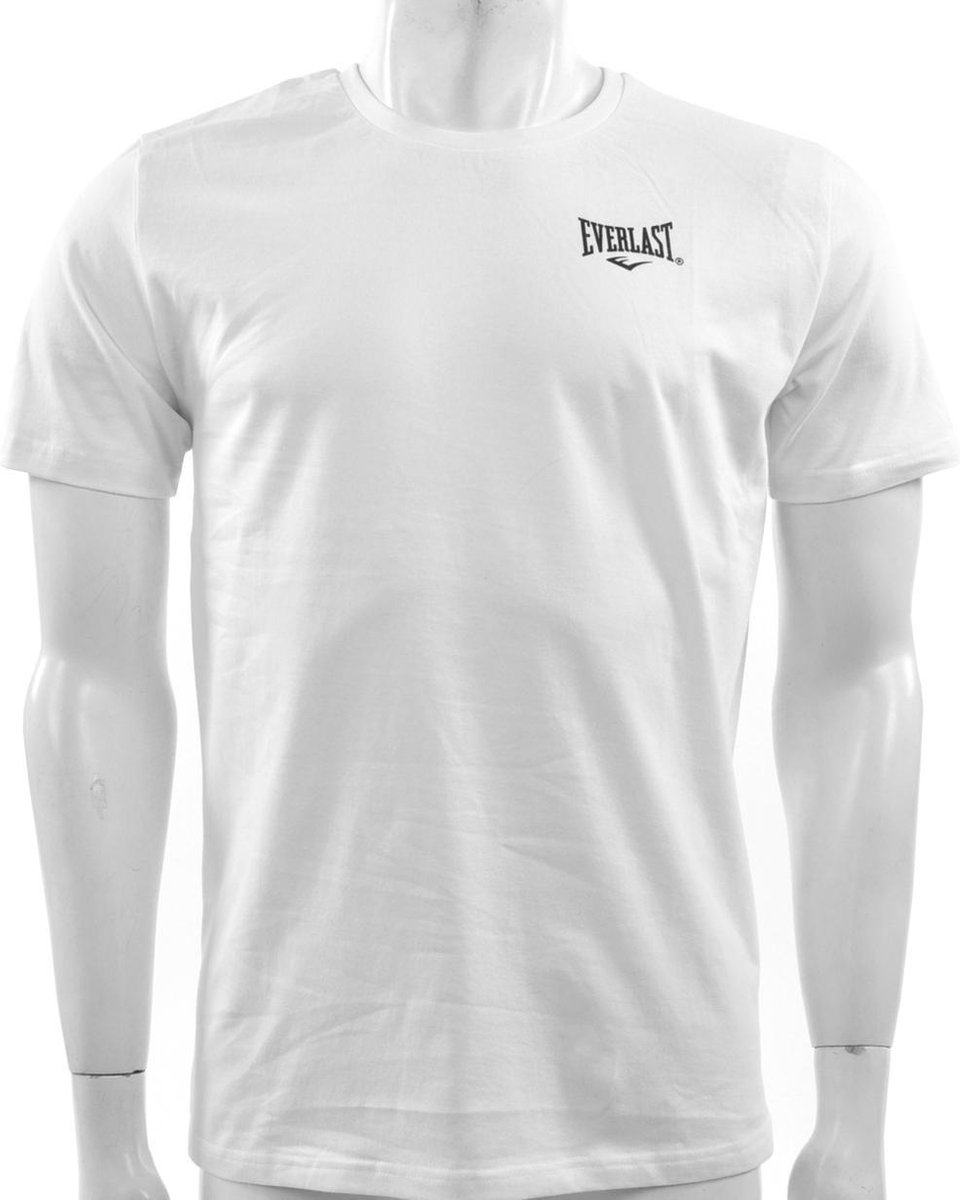 Everlast - Classic Tee Small Logo - Witte t-shirt - S - Wit