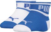 Puma - Baby Wording Sock 2P - Babysokjes - 19 - 22 - Blauw