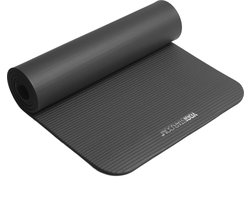 Yogistar Fitnessmat gym - 10 mm black Fitnessmat