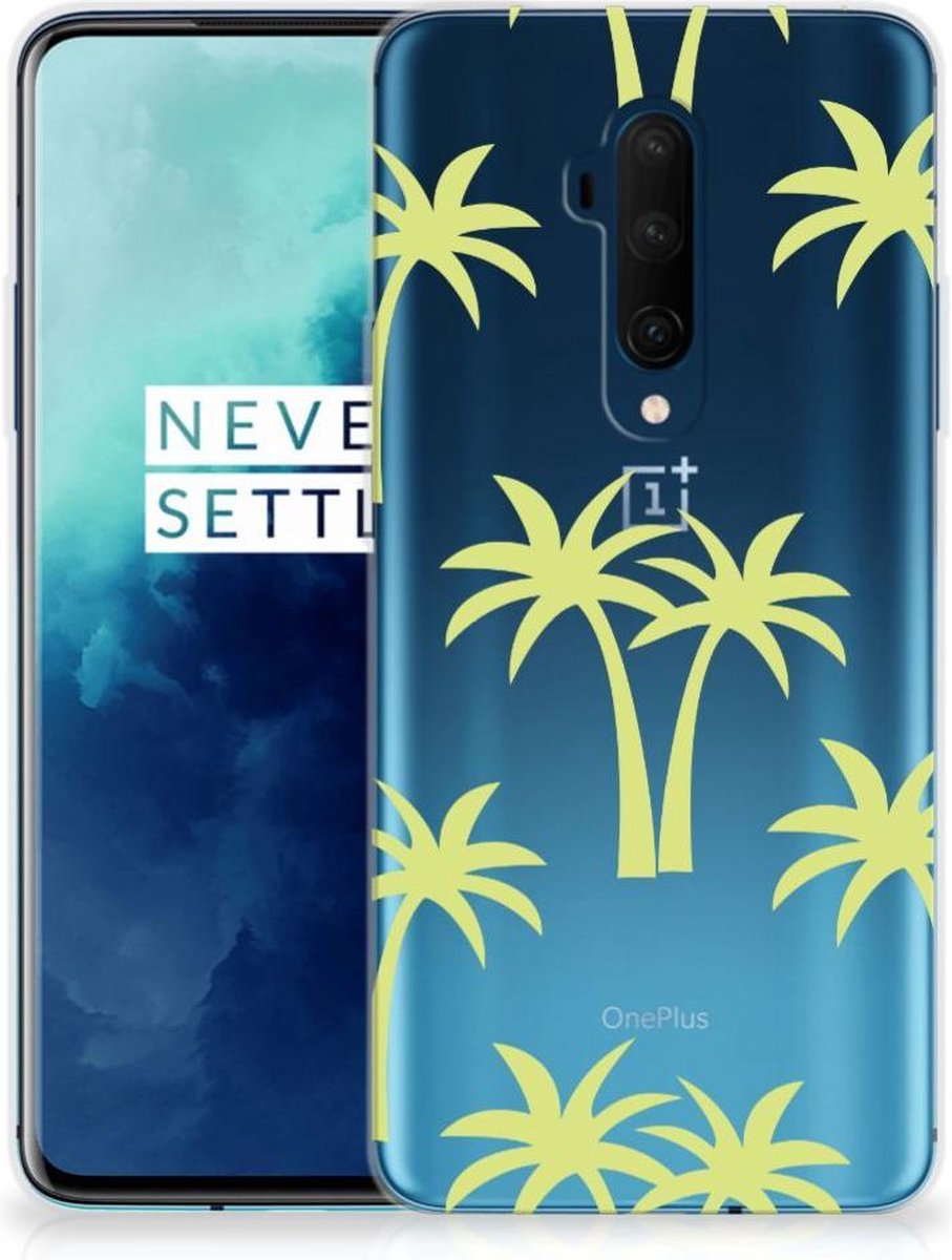 TPU Hoesje voor OnePlus 7T Pro TPU Case Palmtrees