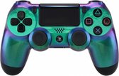 Sony DualShock 4 Controller V2 - PS4 - Metallic Chameleon Groen / Paars Custom