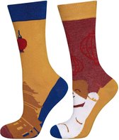 vrolijke sokken China maat 35 - 39 twee verschillende sokken