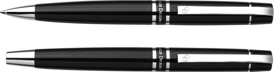 Zeer Exclusieve zwarte Pennenset of Schrijfset - pennen in Koper, Metaal,  Chroom... | bol.com