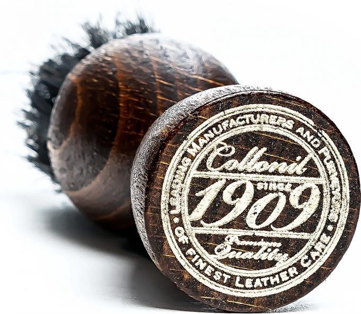 Luxe Schoenpoets inwrijf borstel paardenhaar - Zwart -  Collonil 1909