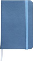 2x - Notitieboek A5 - Harde Kaft - Blanco - Licht Blauw