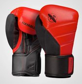 Hayabusa T3 Bokshandschoenen - Rood / Zwart - 12 oz